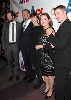 Thomas Hathaway, Gerald Hathaway, Anne Hathaway, Kate McCauley Hathaway and Michael H Photo