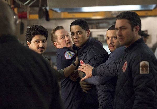 Yuri Sardarov, Christian Stolte, Charlie Barnett, Joe Minoso, Taylor Kinney Photo