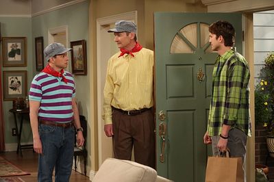 Jon Cryer, Ryan Stiles, Ashton Kutcher Photo