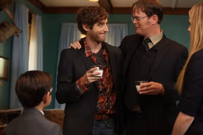 Thomas Middleditch, Rainn Wilson Photo