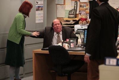 Kate Flannery, Brian Baumgartner Photo
