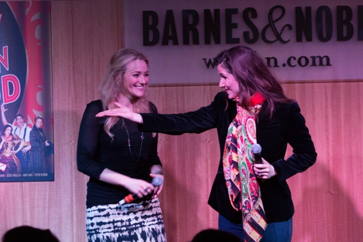 Betsy Wolfe, Stephanie J. Block at 