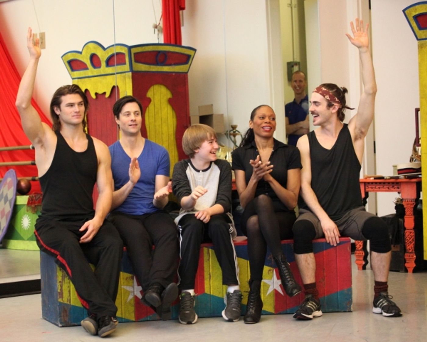 Photo Coverage: Inside PIPPIN's Press Rehearsal - Patina Miller, Matthew James Thomas and More Strut Their Stuff! Photo Coverage: Inside PIPPIN's Press Rehearsal - Patina Miller, Matthew James Thomas and More Strut Their Stuff! Image