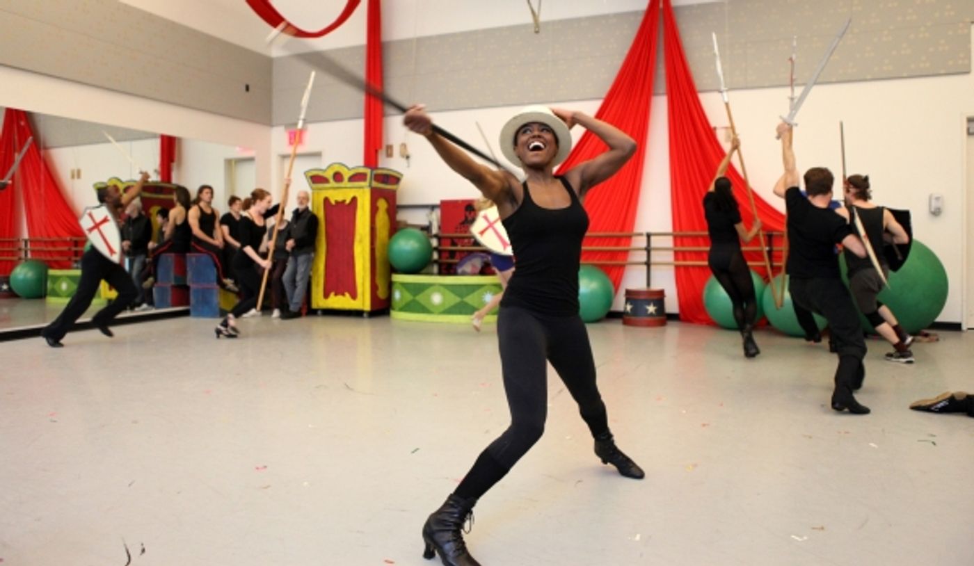 Photo Coverage: Inside PIPPIN's Press Rehearsal - Patina Miller, Matthew James Thomas and More Strut Their Stuff!  Image