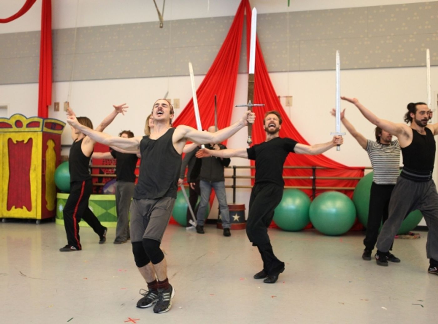 Photo Coverage: Inside PIPPIN's Press Rehearsal - Patina Miller, Matthew James Thomas and More Strut Their Stuff! Photo Coverage: Inside PIPPIN's Press Rehearsal - Patina Miller, Matthew James Thomas and More Strut Their Stuff! Image