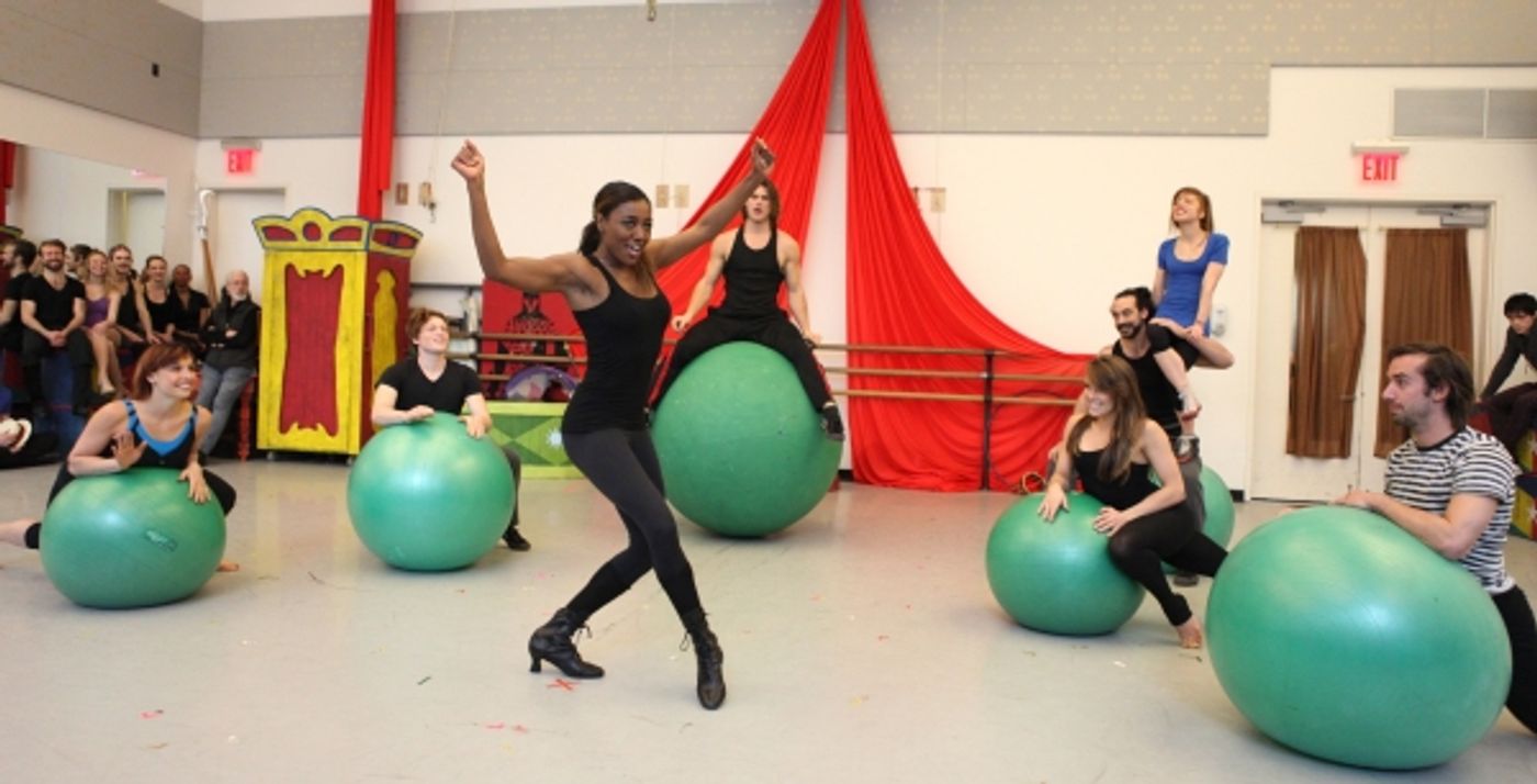 Photo Coverage: Inside PIPPIN's Press Rehearsal - Patina Miller, Matthew James Thomas and More Strut Their Stuff!  Image