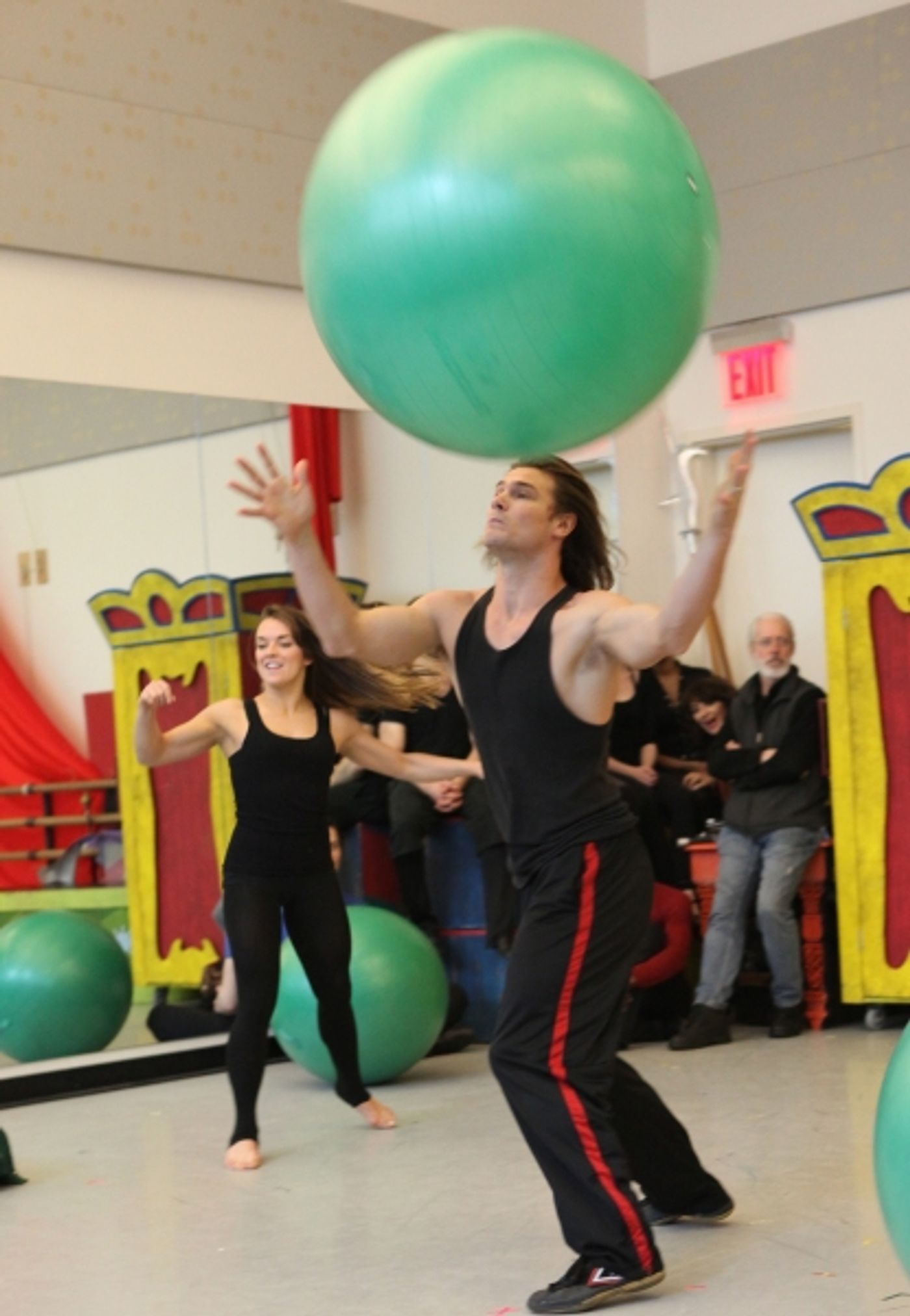 Photo Coverage: Inside PIPPIN's Press Rehearsal - Patina Miller, Matthew James Thomas and More Strut Their Stuff!  Image