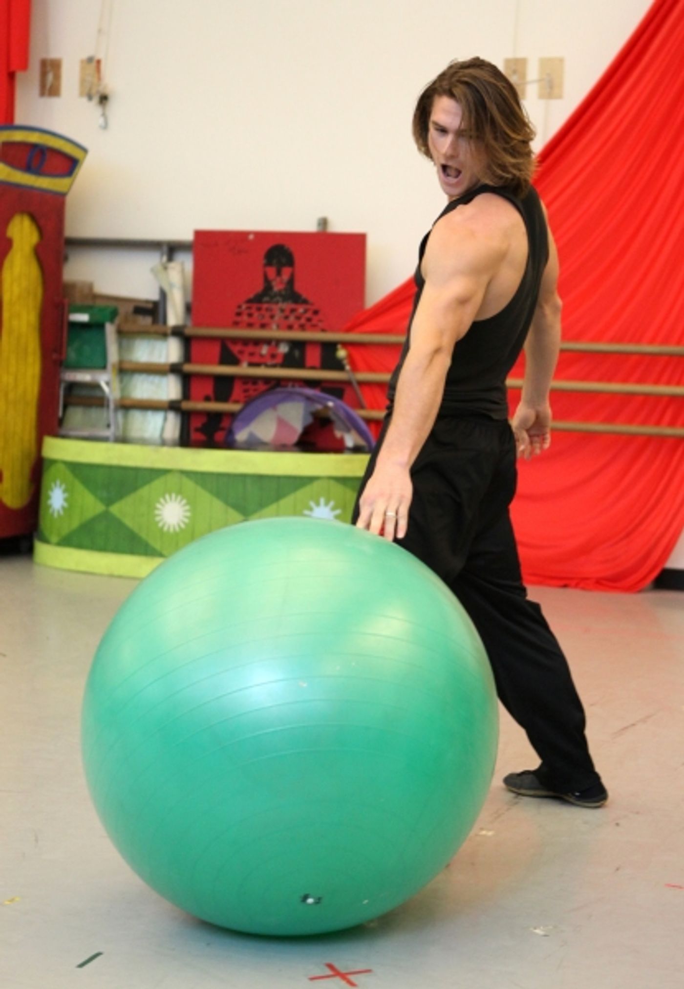 Photo Coverage: Inside PIPPIN's Press Rehearsal - Patina Miller, Matthew James Thomas and More Strut Their Stuff!  Image