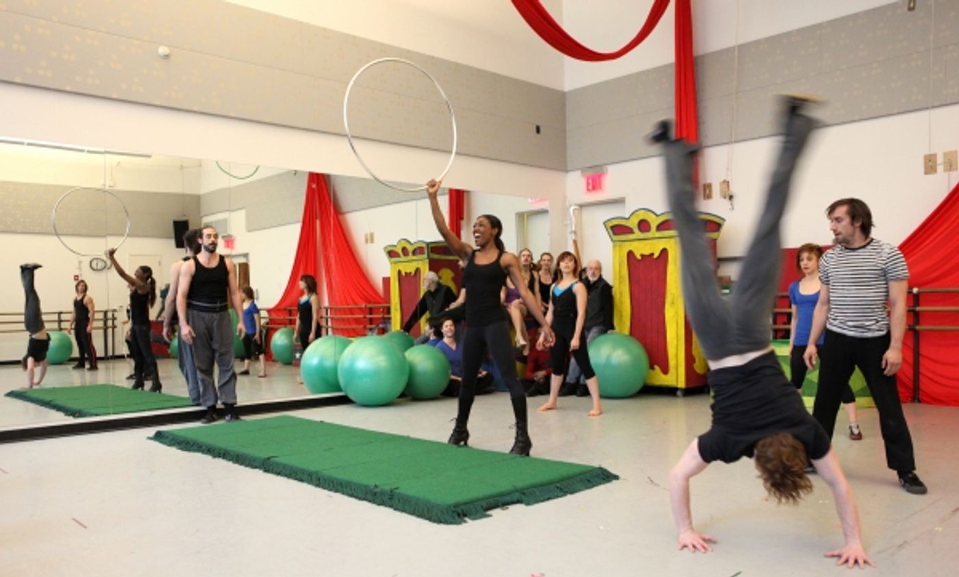 Photo Coverage: Inside PIPPIN's Press Rehearsal - Patina Miller, Matthew James Thomas and More Strut Their Stuff!  Image