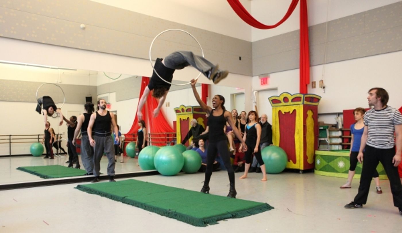 Photo Coverage: Inside PIPPIN's Press Rehearsal - Patina Miller, Matthew James Thomas and More Strut Their Stuff!  Image