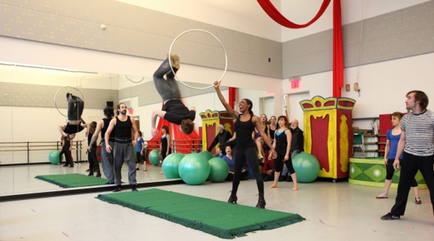 Photo Coverage: Inside PIPPIN's Press Rehearsal - Patina Miller, Matthew James Thomas and More Strut Their Stuff!  Image