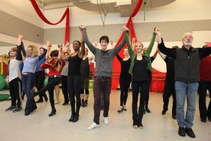 Andrew Cekala, Rachel Bay Jones, Andrea Martin, Patina Miller, Matthew James Thomas,  Photo