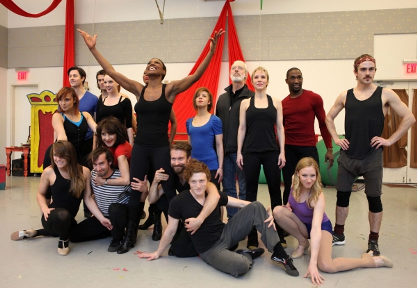 Photo Coverage: Inside PIPPIN's Press Rehearsal - Patina Miller, Matthew James Thomas and More Strut Their Stuff! Photo Coverage: Inside PIPPIN's Press Rehearsal - Patina Miller, Matthew James Thomas and More Strut Their Stuff! Image