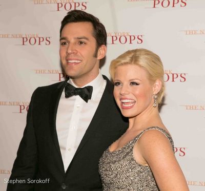 Ryan Silverman & Megan Hilty Photo