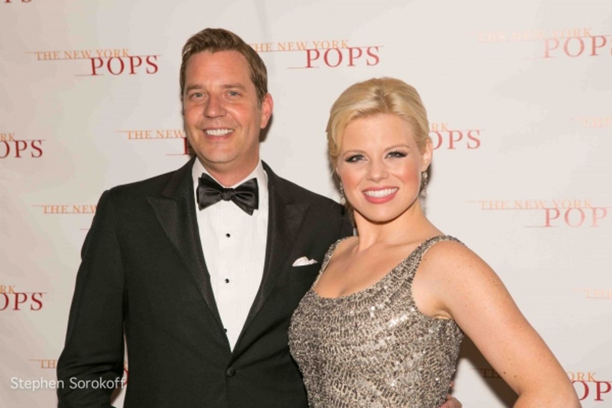 Steven Reineke & Megan Hilty at 