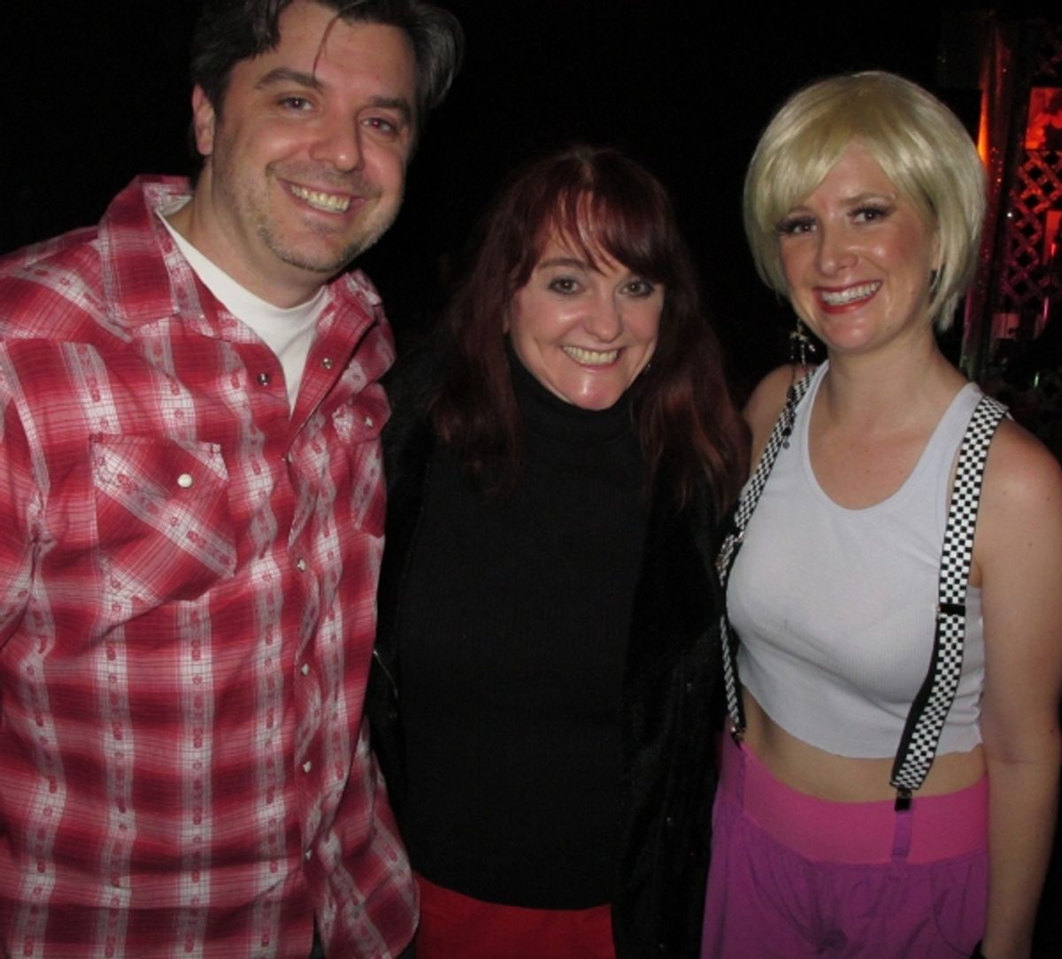 Director Kurt Koehler, Julie Brown, Jennifer Dohn Watkins as Billie Jean at 
