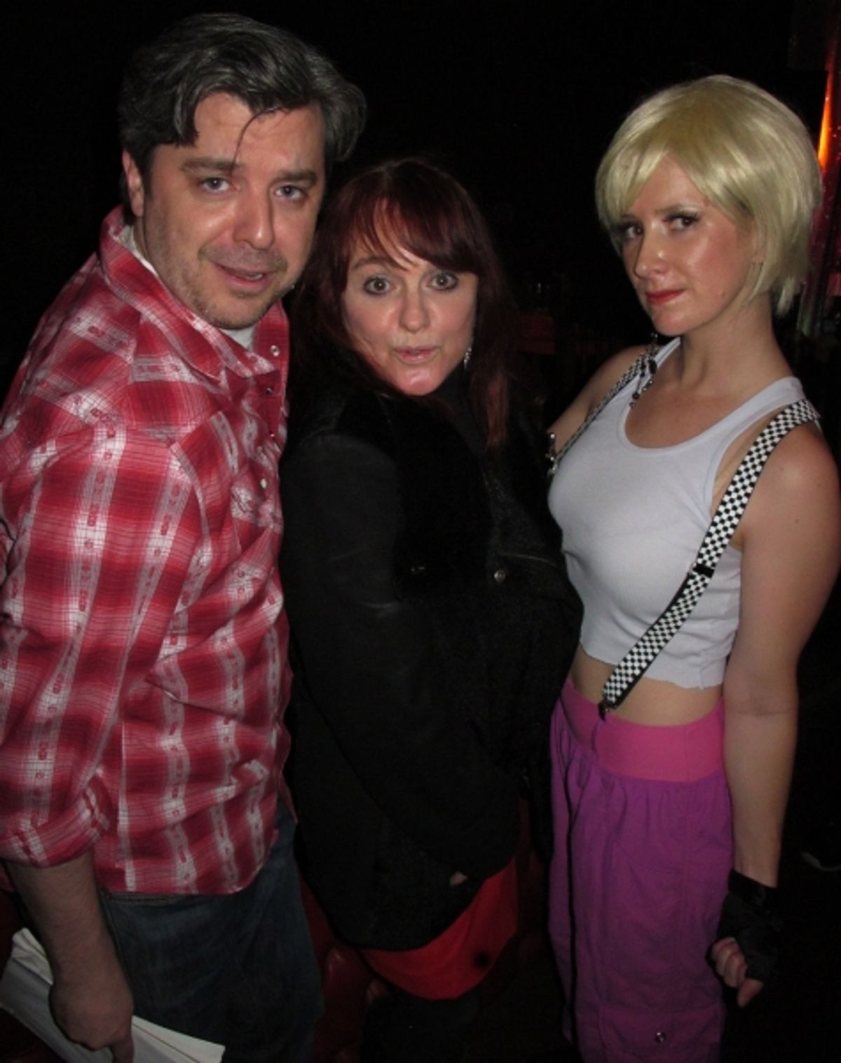 Director Kurt Koehler, Julie Brown, Jennifer Dohn Watkins as Billie Jean at 