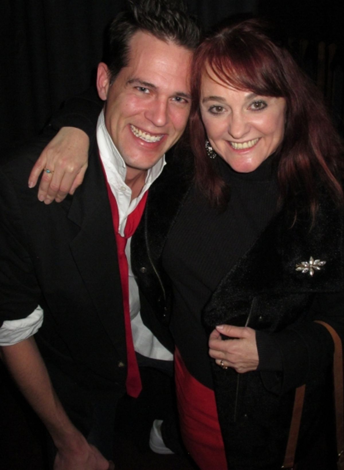 Matthew Herrmann as Lloyd with Julie Brown at 