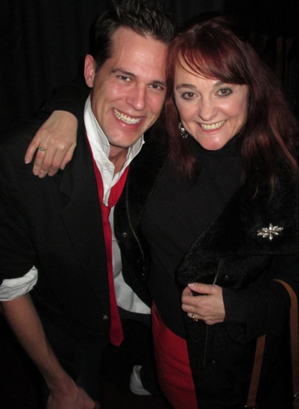 Matthew Herrmann as Lloyd with Julie Brown Photo
