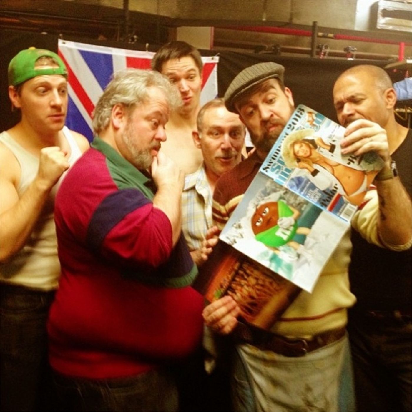 Photo Flash: Saturday Intermission Pics, March 9 - Andrew Keenan-Bolger's Last SIPs with NEWSIES, HANDS ON A HARDBODY and More! Image