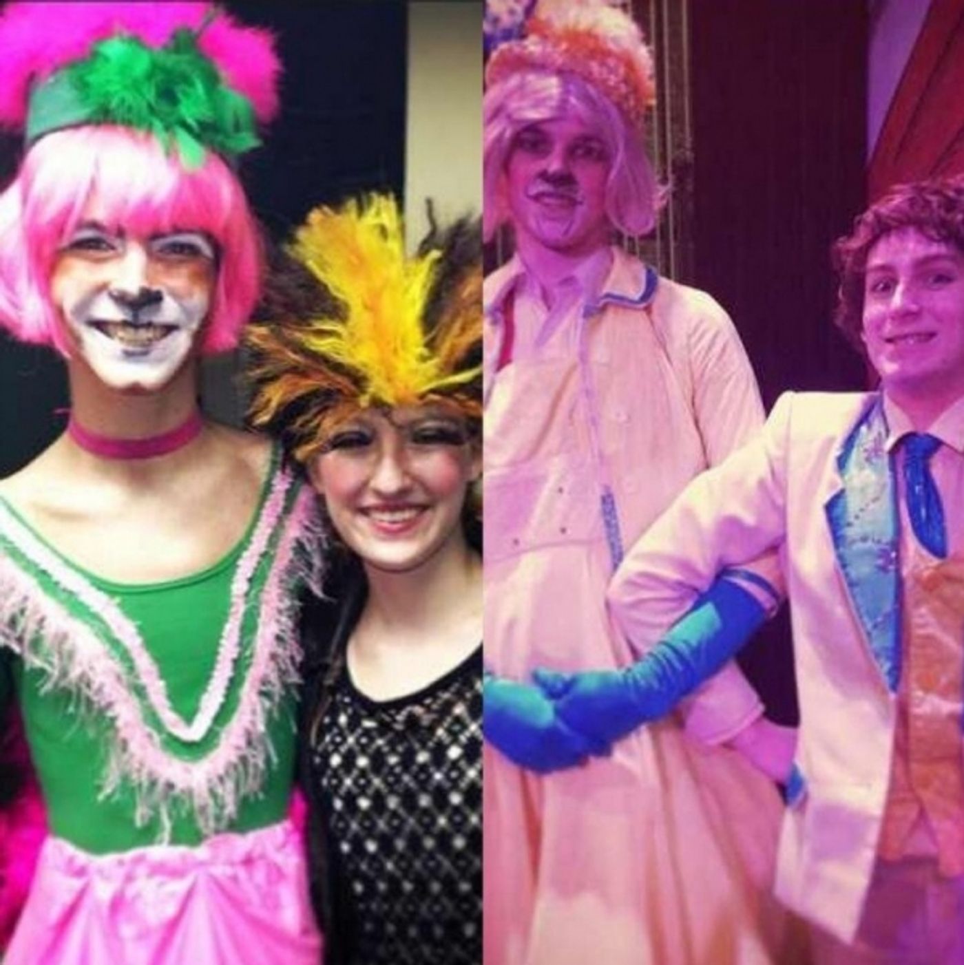 Photo Flash: Saturday Intermission Pics, March 9 - Andrew Keenan-Bolger's Last SIPs with NEWSIES, HANDS ON A HARDBODY and More! Image