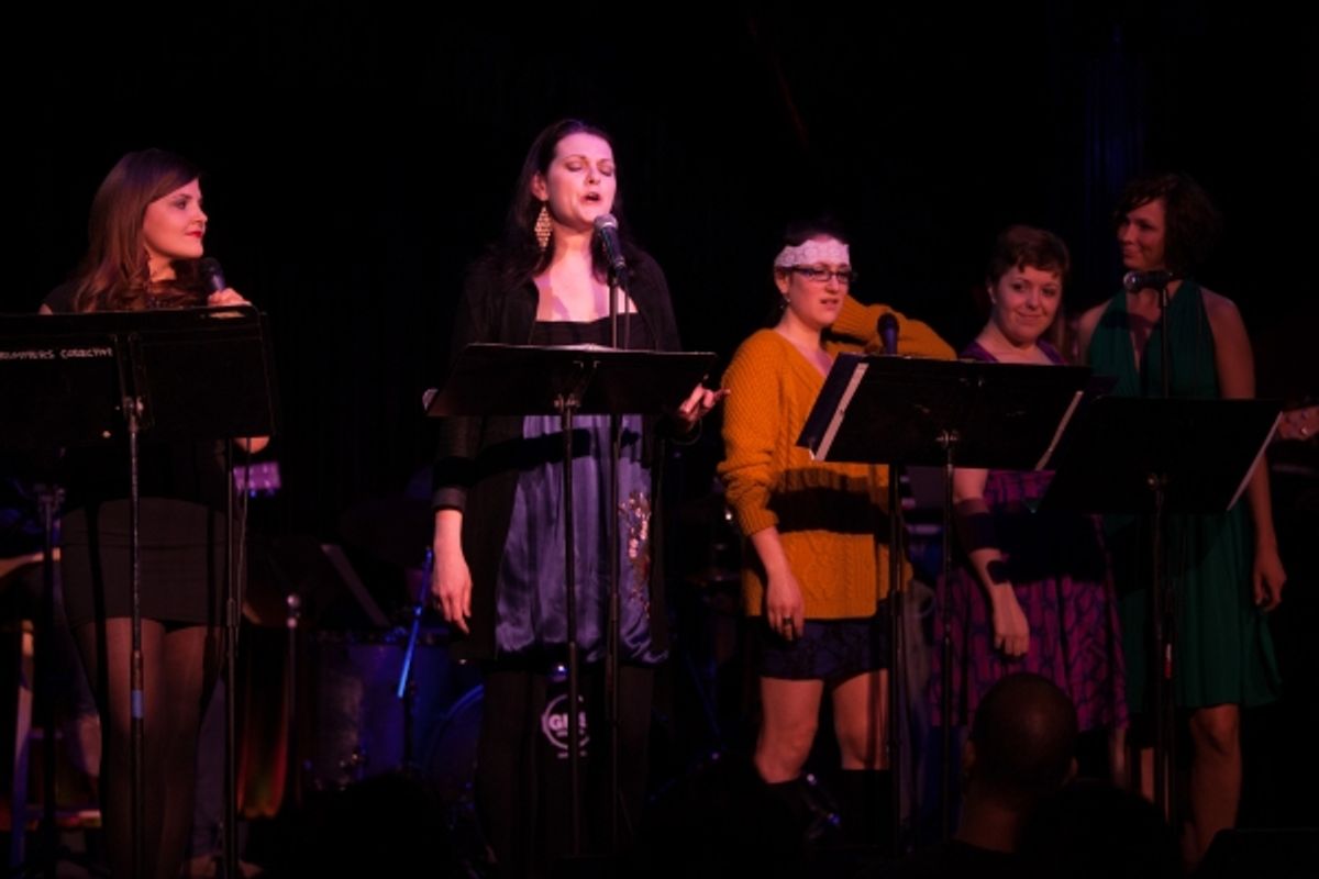 Kate Shindle with the Ensemble at 