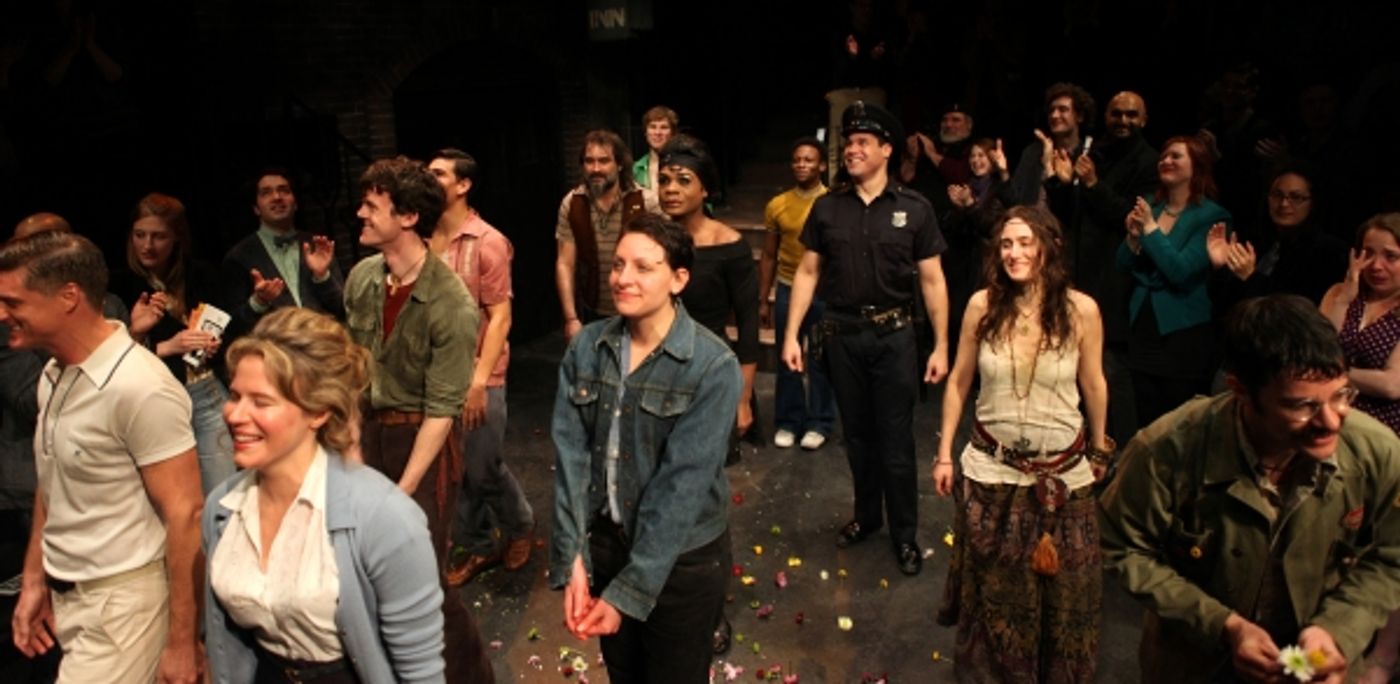 Photo Coverage: Inside HIT THE WALL's Opening Curtain Call!  Image