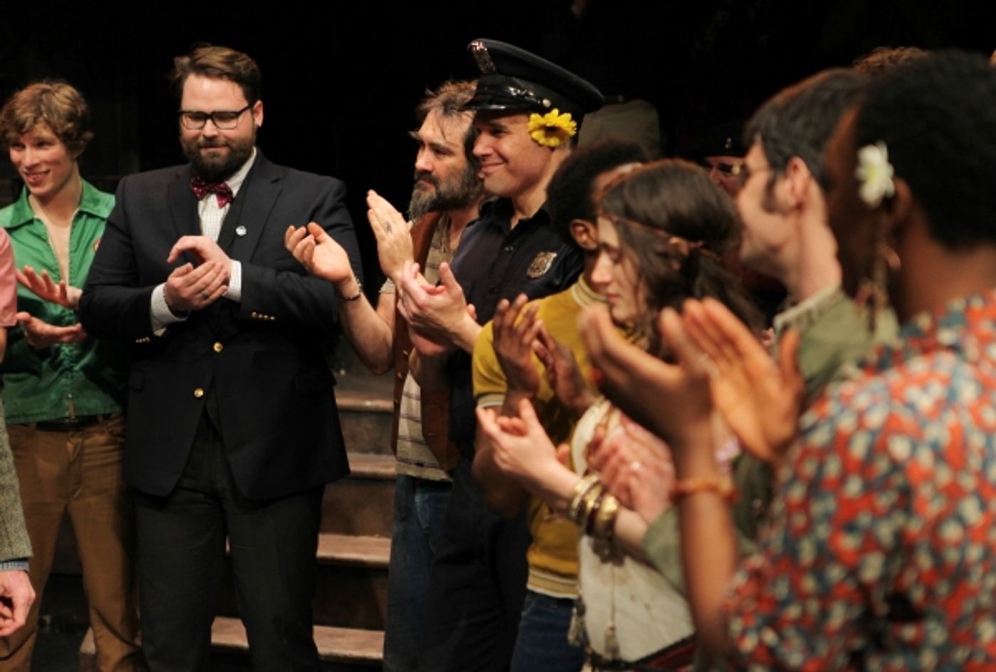 Photo Coverage: Inside HIT THE WALL's Opening Curtain Call!  Image
