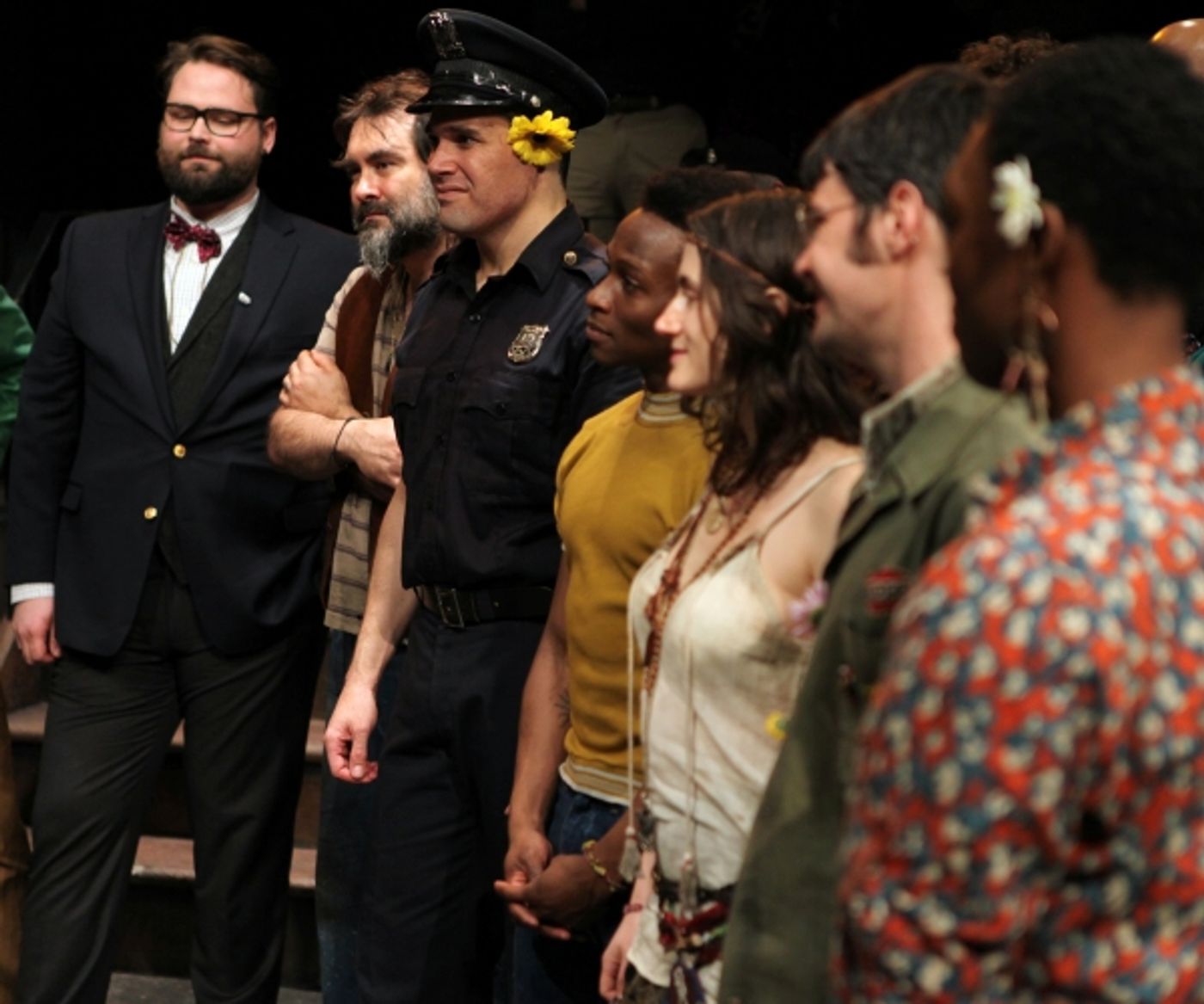 Photo Coverage: Inside HIT THE WALL's Opening Curtain Call!  Image