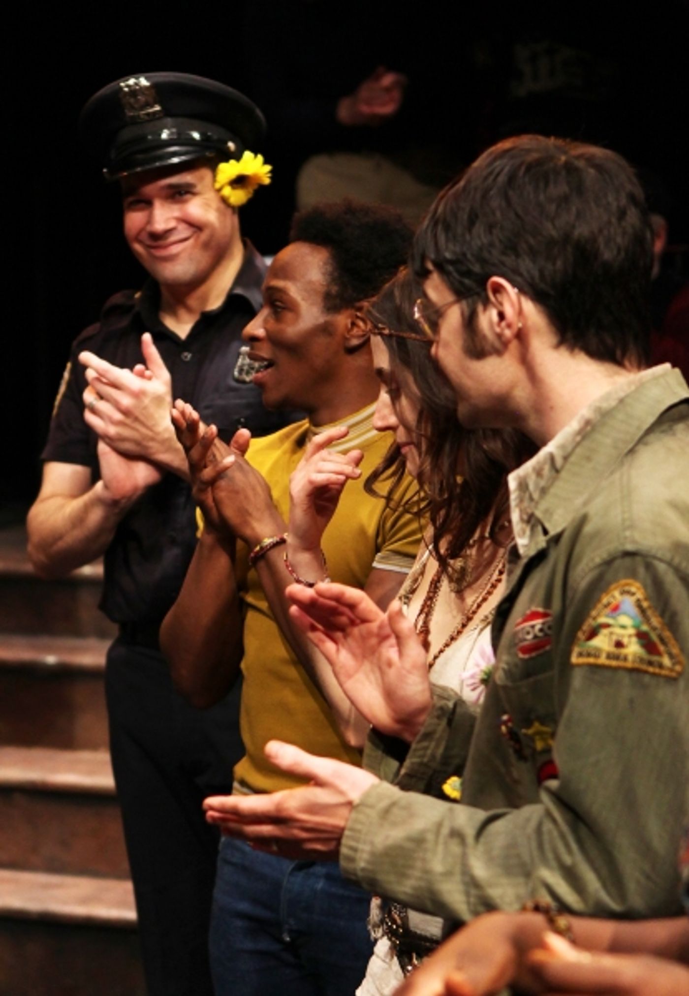Photo Coverage: Inside HIT THE WALL's Opening Curtain Call!  Image