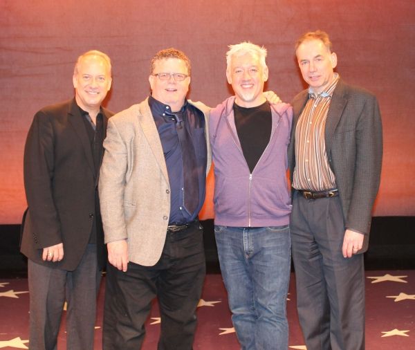 David Andrews Rogers (music director), James Morgan (York Producing Artistic Director Photo
