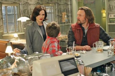 Lana Parrilla, Benjamin Stockham, John Pyper-Ferguson Photo