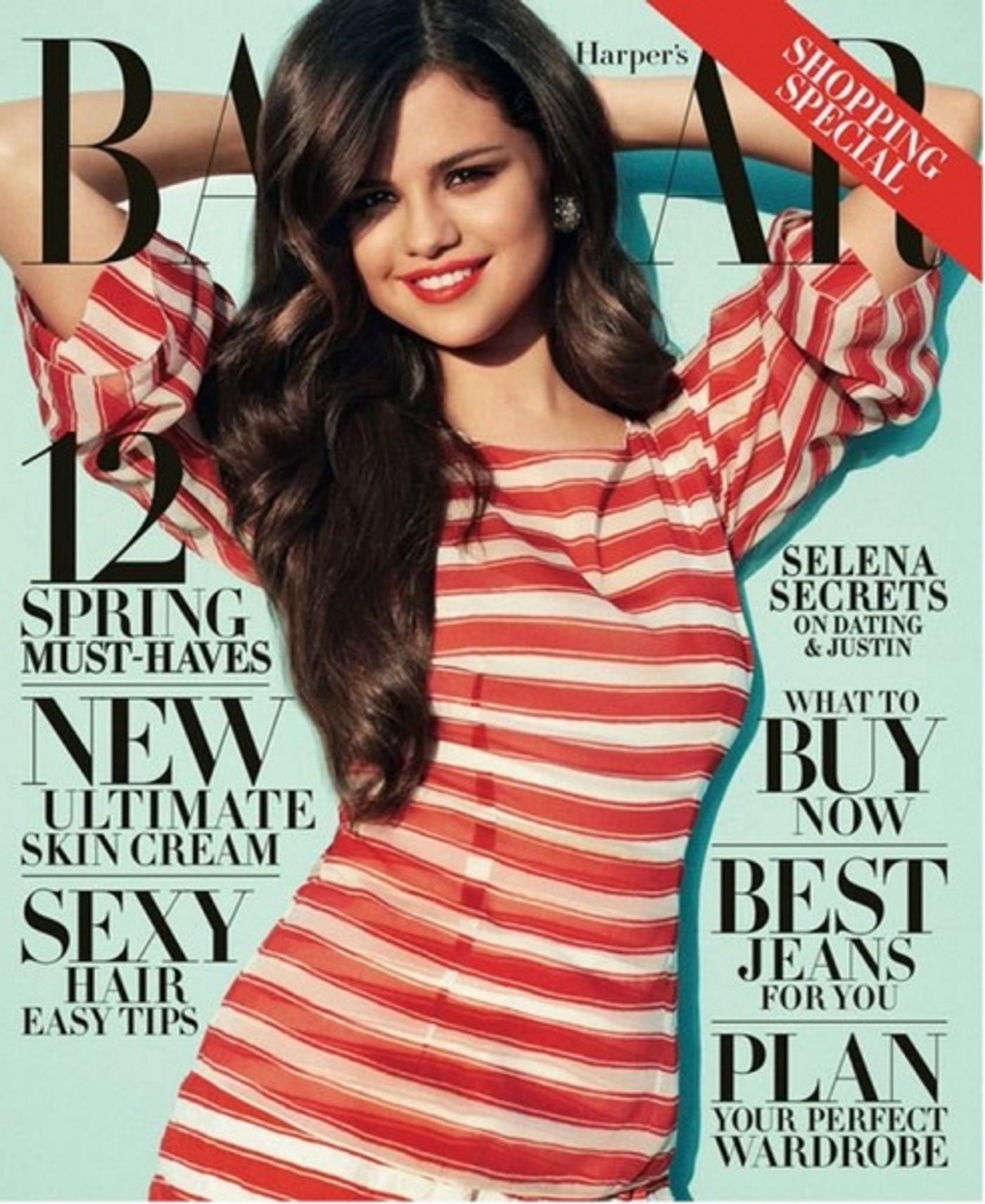 Photo Coverage: Selena Gomez's Cover Shoot for Harper's Bazaar Image