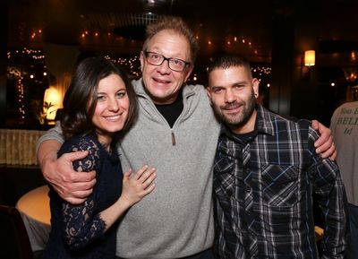 Cast member Susan Pourfar, actor Jeff Perry and actor Guillermo Diaz Photo