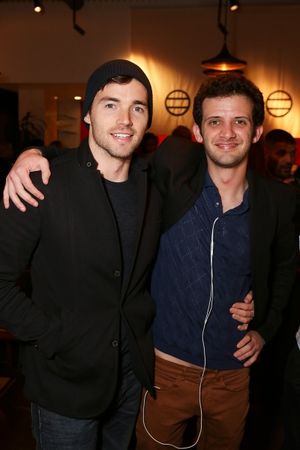 Actor Ian Harding and cast member Will Brill @ BroadwayWorld Actor Ian Harding and cast member Will Brill Photo