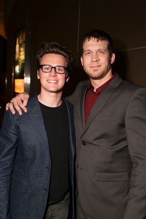 Jonathan Groff and Russell Harvard  Photo