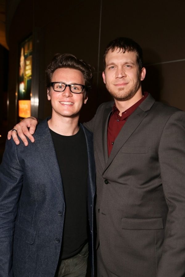Jonathan Groff and Russell Harvard  Photo