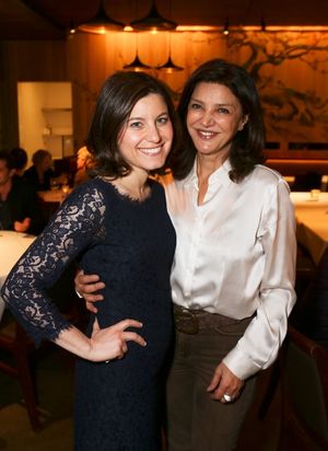 Cast member Susan Pourfar and Shohreh Asghdashloo Photo