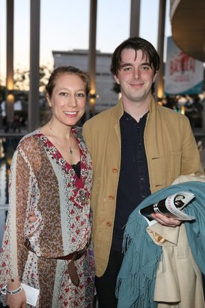 Playwright Nina Raine and Olly Rowse @ BroadwayWorld Playwright Nina Raine and Olly Rowse Photo