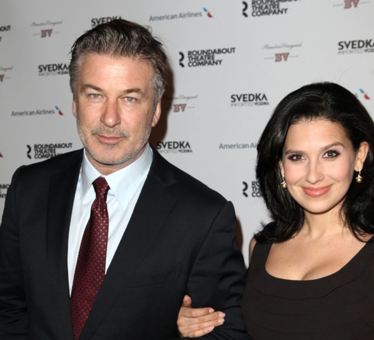 Alec Baldwin & Hilaria Thomas  at 