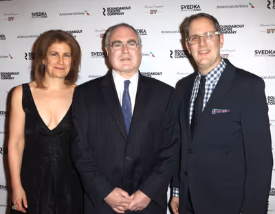Julia Levy, Todd Haimes & Harold Wolpert  Photo