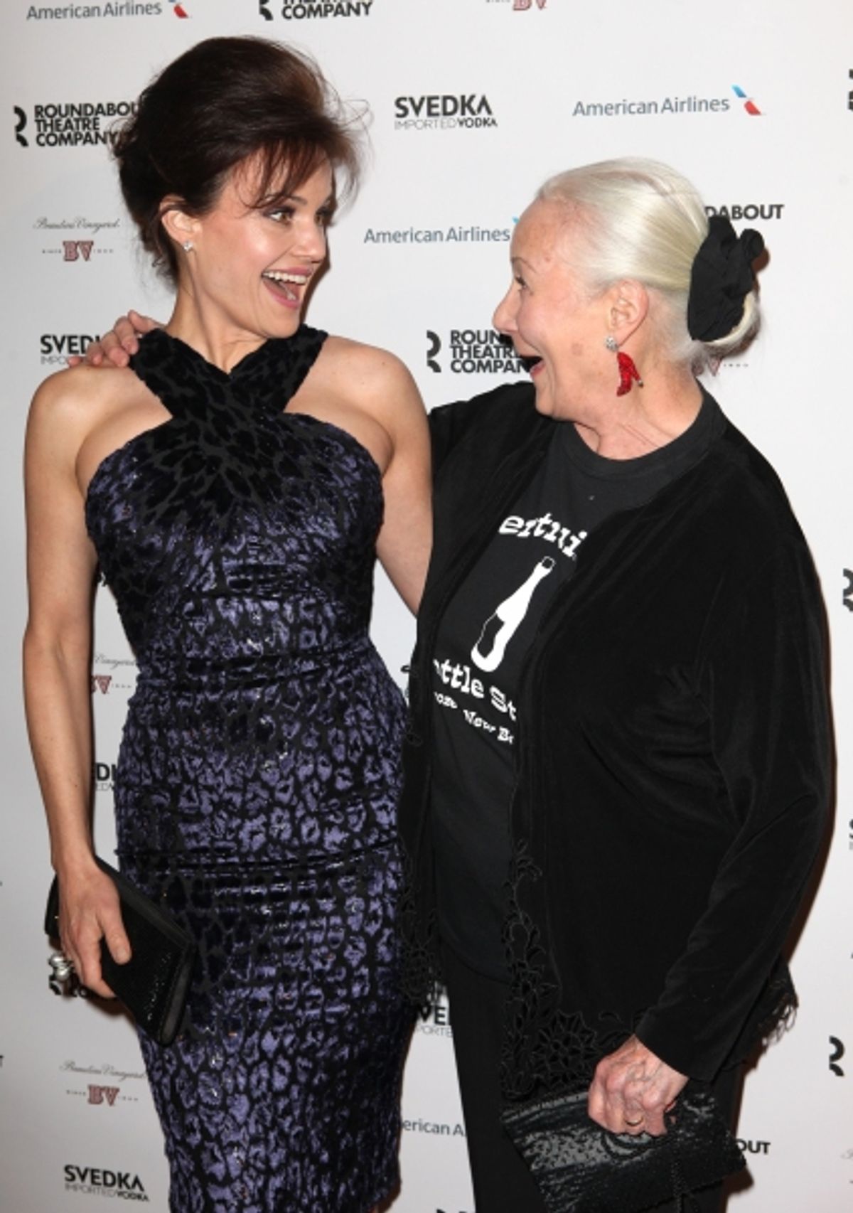 Carla Gugino & Rosemary Harris at 