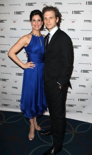 Stephanie J. Block & Sebastian Arcelus @ BroadwayWorld Stephanie J. Block & Sebastian Arcelus Photo