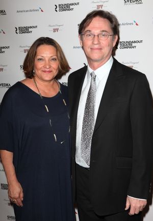 Richard Thomas & wife Georgiana Bischoff @ BroadwayWorld Richard Thomas & wife Georgiana Bischoff Photo