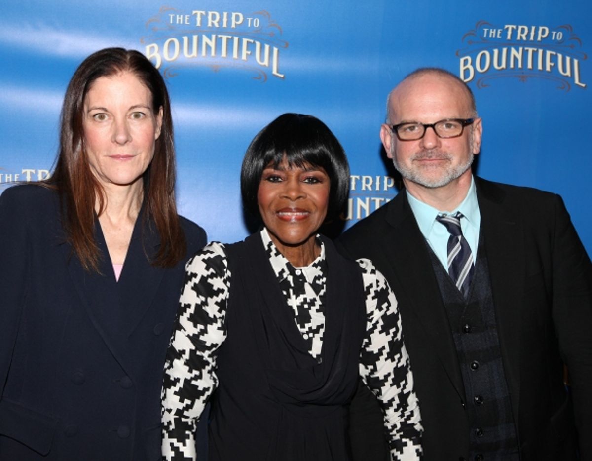 Hallie Foote, Cicely Tyson & Michael Wilson  at 