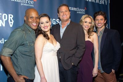Michael James Scott, Ashley Brown, Jeff Calhoun, Jessica Rush, Nick Adams Photo