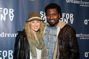 Caissie Levy, Brandon Pearson Photo