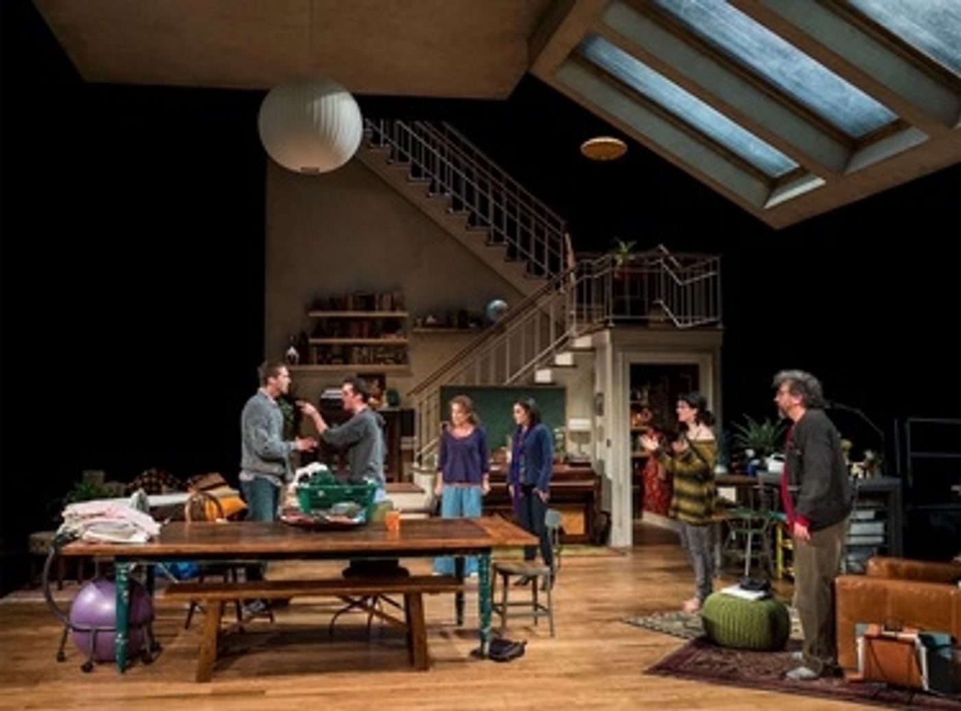 Photo Flash: First Look at Russell Harvard, Susan Pourfar and More in CTG's TRIBES Photo Flash: First Look at Russell Harvard, Susan Pourfar and More in CTG's TRIBES Image