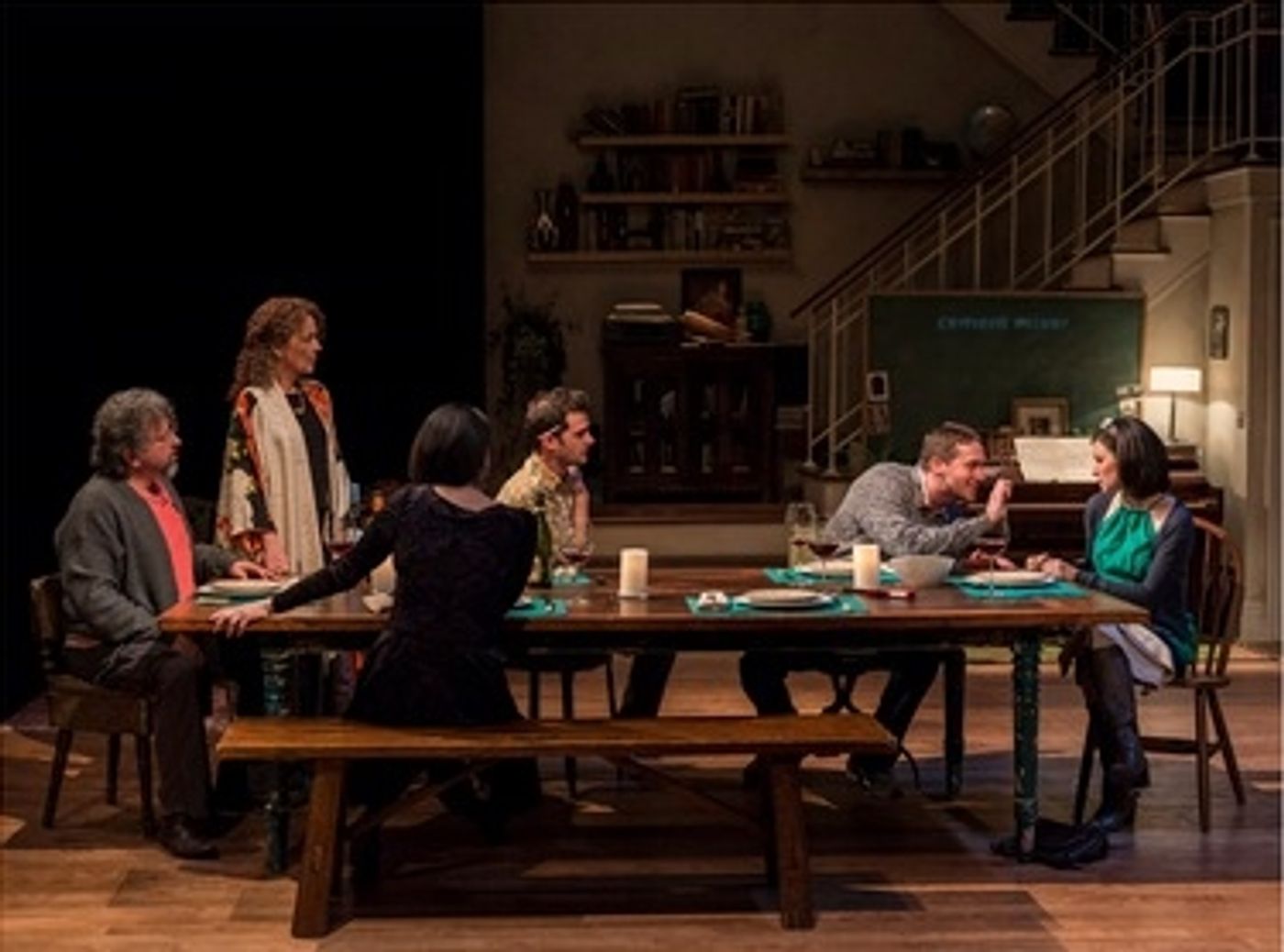 Photo Flash: First Look at Russell Harvard, Susan Pourfar and More in CTG's TRIBES Photo Flash: First Look at Russell Harvard, Susan Pourfar and More in CTG's TRIBES Image