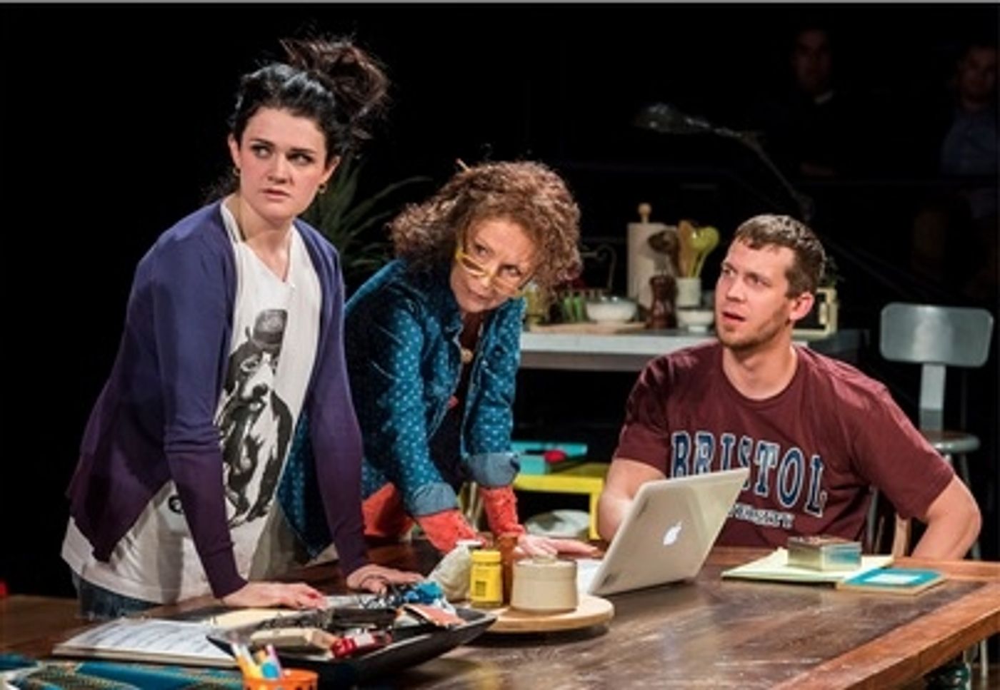 Photo Flash: First Look at Russell Harvard, Susan Pourfar and More in CTG's TRIBES Photo Flash: First Look at Russell Harvard, Susan Pourfar and More in CTG's TRIBES Image